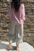 Shayle Indian Cotton Smock Shirt Sugar